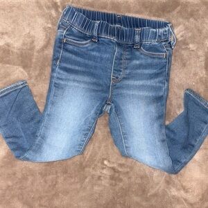 GAP Kids Medium Blue Elastic Waist Denim Jeggings